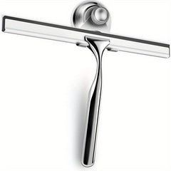 Stainless Steel Glass Wiper for Bathroom Mirrors Pools Windows