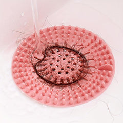 2pcs Sink Filter Hair Catcher Anti Clog Stopper Floor Drain Cover