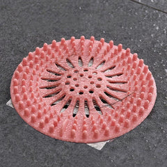 2pcs Sink Filter Hair Catcher Anti Clog Stopper Floor Drain Cover