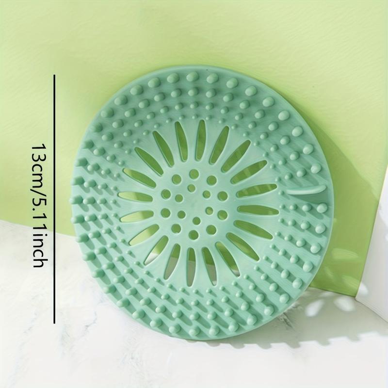 2pcs Sink Filter Hair Catcher Anti Clog Stopper Floor Drain Cover