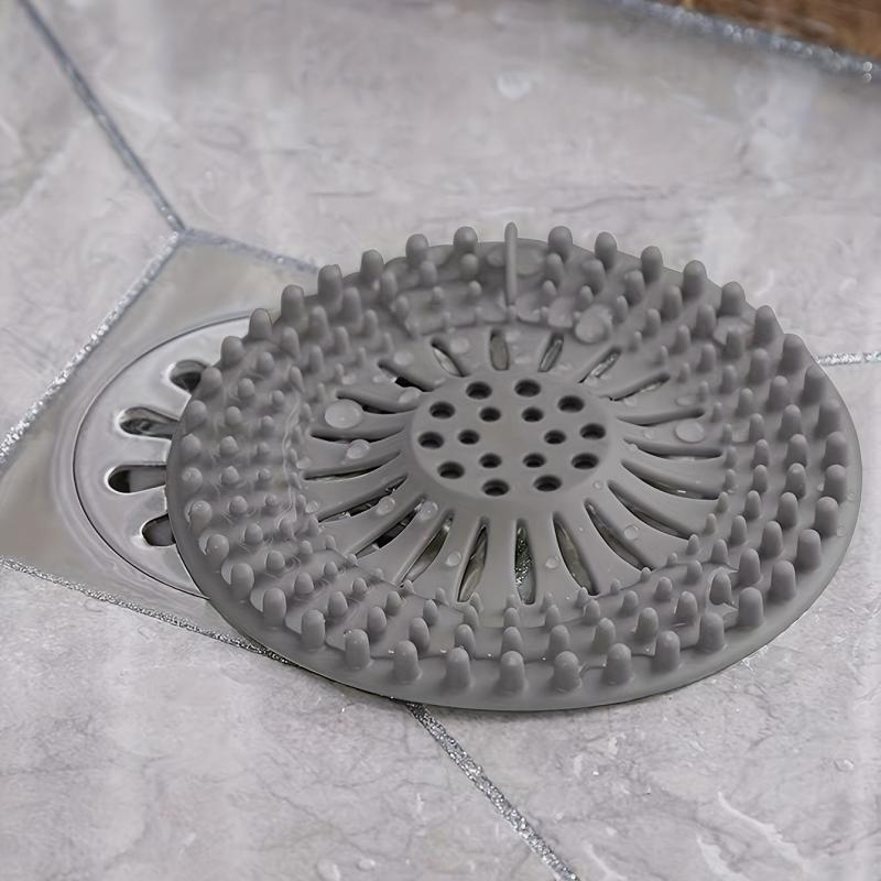 2pcs Sink Filter Hair Catcher Anti Clog Stopper Floor Drain Cover