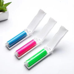 3pcs Foldable Mini Lint Rollers Portable Hair Dust Remover For Clothes