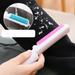 3pcs Foldable Mini Lint Rollers Portable Hair Dust Remover For Clothes