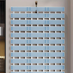 Anti-slip Shower Stall Mat with Drain Holes and Suction Cup