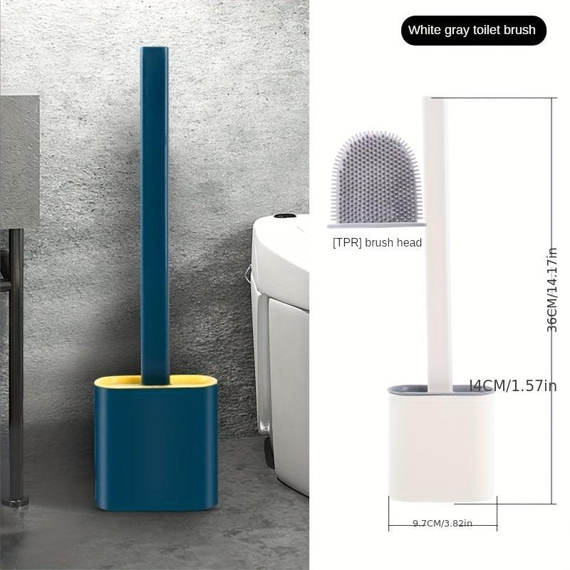 Toilet Brush With Holder Long Handle Bathroom Accessories