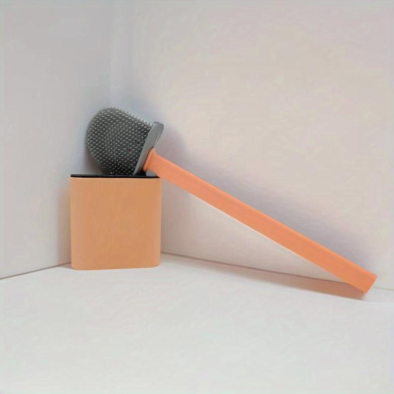 Toilet Brush With Holder Long Handle Bathroom Accessories