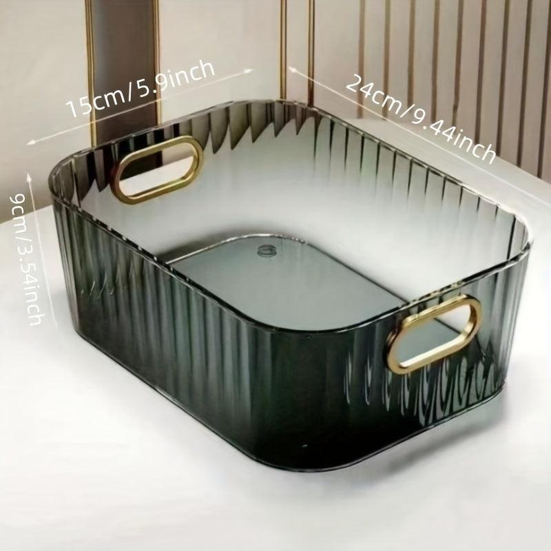 Clear Makeup Storage Box for Skin Care Products and Makeup Organizer