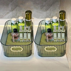 Clear Makeup Storage Box for Skin Care Products and Makeup Organizer