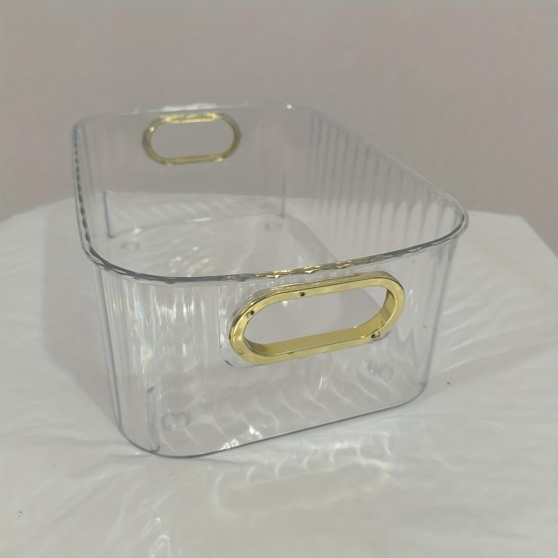 Clear Makeup Storage Box for Skin Care Products and Makeup Organizer