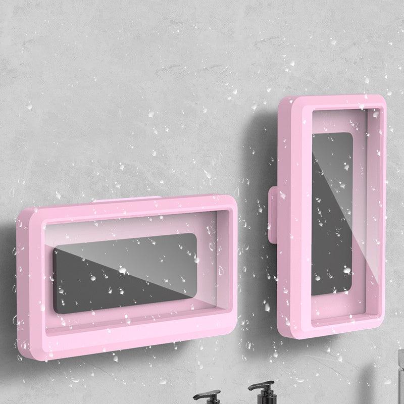 Bathroom Phone Waterproof Box Shower Drama Watching Artifact
