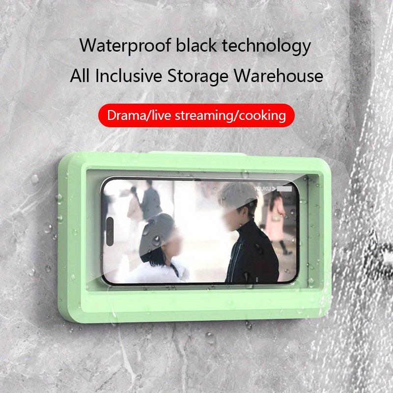 Bathroom Phone Waterproof Box Shower Drama Watching Artifact