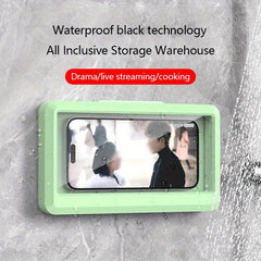 Bathroom Phone Waterproof Box Shower Drama Watching Artifact