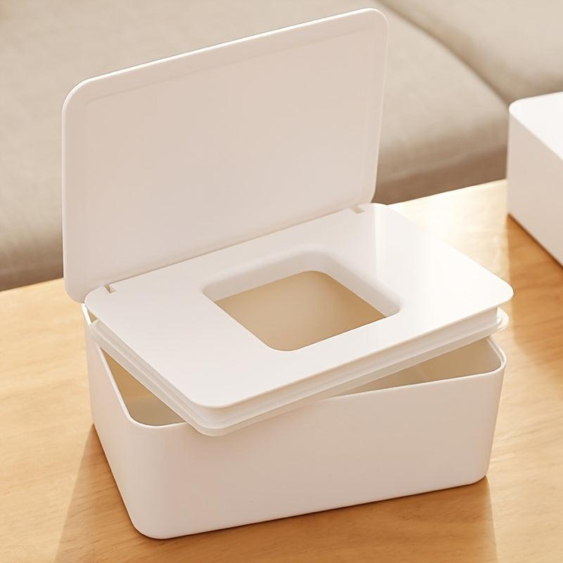 Dustproof Disposable Face Mask Box Tissue Storage Box with Lid