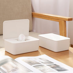 Dustproof Disposable Face Mask Box Tissue Storage Box with Lid