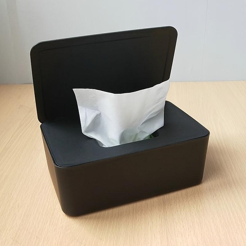 Dustproof Disposable Face Mask Box Tissue Storage Box with Lid