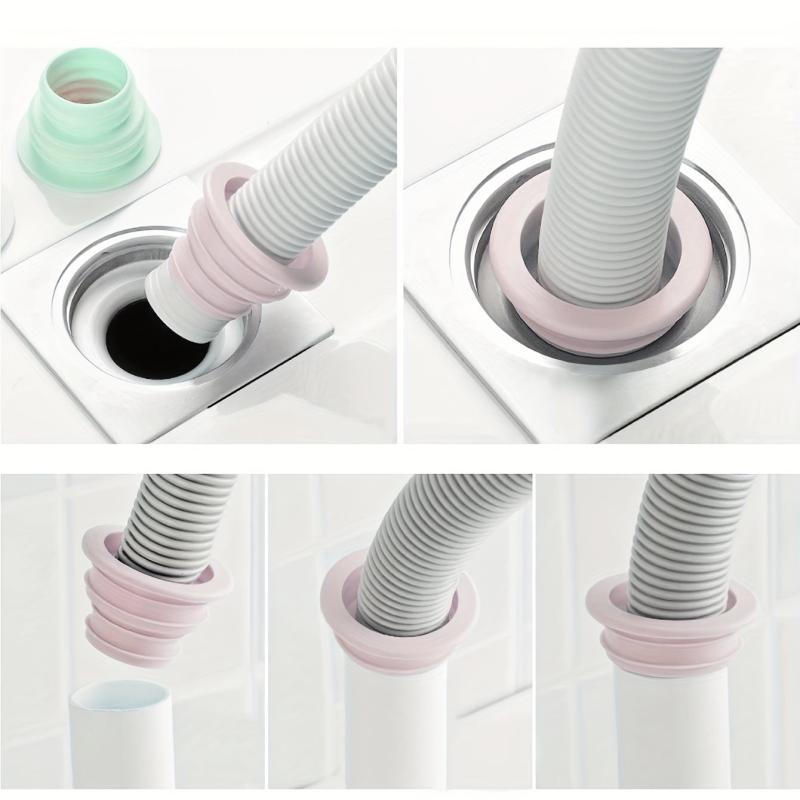 Silicone Drain Seal Ring for Floor Drain & Sink Pipe Deodorant Seal