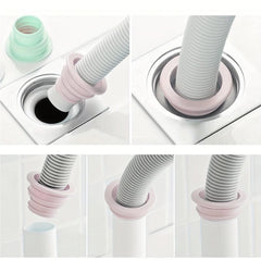 Silicone Drain Seal Ring for Floor Drain & Sink Pipe Deodorant Seal