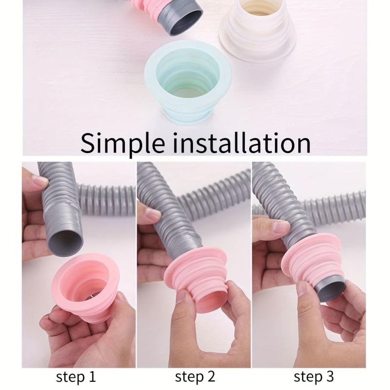 Silicone Drain Seal Ring for Floor Drain & Sink Pipe Deodorant Seal