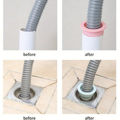 Silicone Drain Seal Ring for Floor Drain & Sink Pipe Deodorant Seal