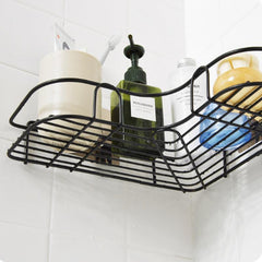 Bathroom Kitchen Punch Hanging Shelf Wall Hanging Corner Rack Bathroom Supplies