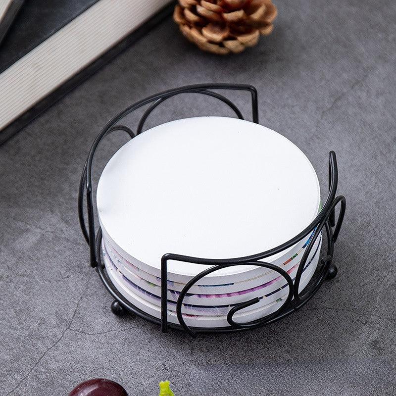 Metal Coaster Holder Fits Round Square Coasters