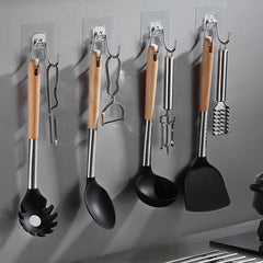 Adhesive Key Cloth Towel Organizer Hook Kitchen Hardware Holder