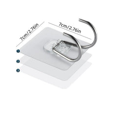 Adhesive Key Cloth Towel Organizer Hook Kitchen Hardware Holder
