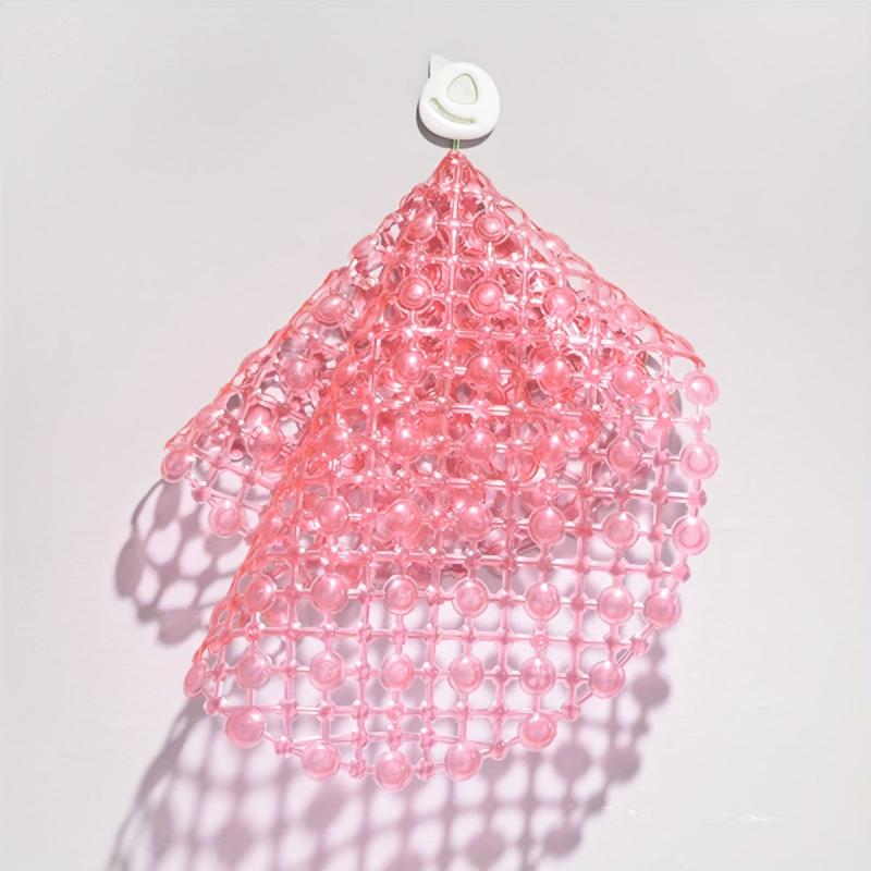 Anti-slip Shower Stall Mat with Suction Cup Plain Shower Carpet