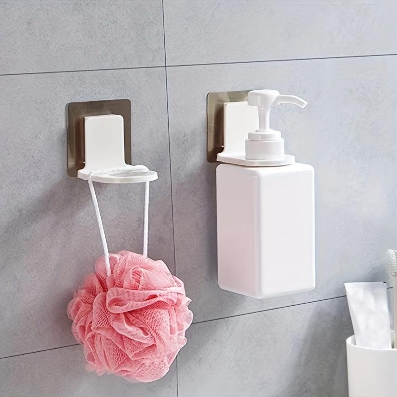 Multifunctional Lotion Hanger Punch Hook Bathroom Shower Gel Shampoo