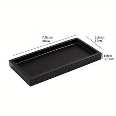 Silicone Vanity Tray for Bathroom Countertop Storage
