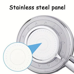 Powerful 3-Speed Handheld Showerhead with Filtered Spray Head