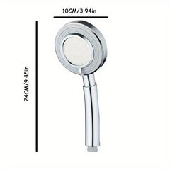 Powerful 3-Speed Handheld Showerhead with Filtered Spray Head