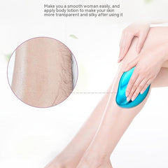 Magic Crystal Hair Eraser for Women - Painless Leg Hair Remover and Exfoliator