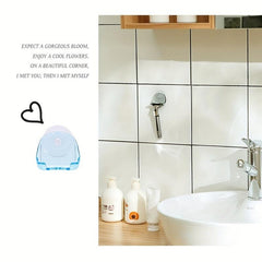 Suction Razor Holder Shaver Hook Clear Bathroom Wall Hanger