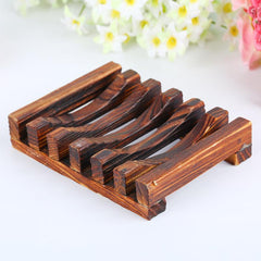 Bamboo Soap Rack Bathroom Accessory Soap Box Shower Storage Stand