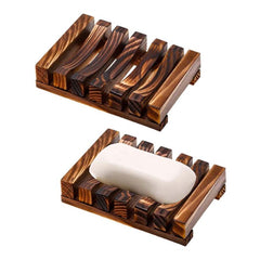 Bamboo Soap Rack Bathroom Accessory Soap Box Shower Storage Stand