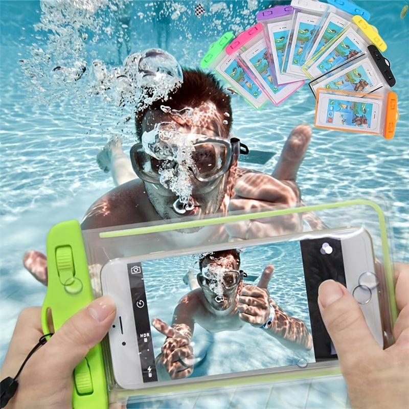 Waterproof Phone Pouch Lanyard Transparent Touchable Screen Case