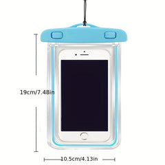 Waterproof Phone Pouch Lanyard Transparent Touchable Screen Case