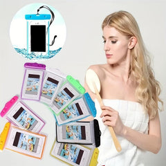 Waterproof Phone Pouch Lanyard Transparent Touchable Screen Case