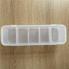 Hair Accessory Storage Box Transparent Jewelry Organizer Desktop Makeup Holder