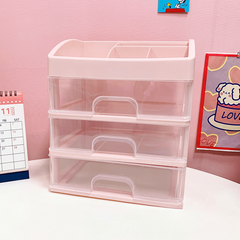 Cosmetic Storage Box Makeup Organizer Multifunctional Desktop Container Holder