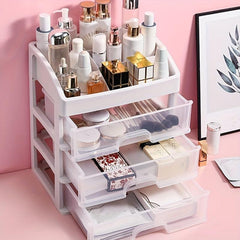 Cosmetic Storage Box Makeup Organizer Multifunctional Desktop Container Holder