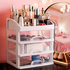 Cosmetic Storage Box Makeup Organizer Multifunctional Desktop Container Holder