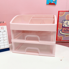 Cosmetic Storage Box Makeup Organizer Multifunctional Desktop Container Holder
