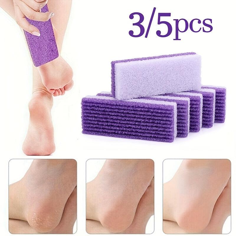 5pcs Reusable Pumice Stone Scrubber Callus Remover Pedicure Tool