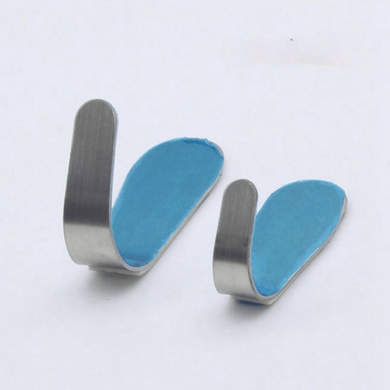 3pcs European Style Hook Single Hook Bathroom Coat Hook U Shaped Single Hook