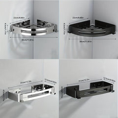 Shower Corner Shelf Organizer Rust Proof Kitchen Storage