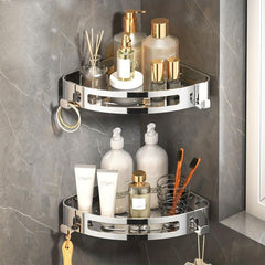Shower Corner Shelf Organizer Rust Proof Kitchen Storage