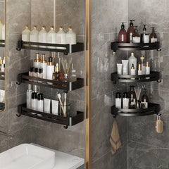 Shower Corner Shelf Organizer Rust Proof Kitchen Storage