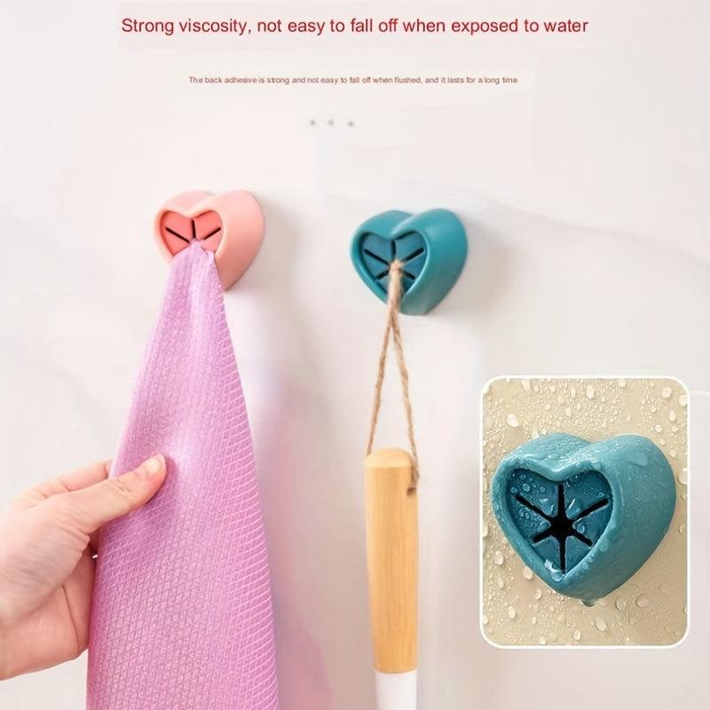 Heart Towel Rack Bathroom Shelf Bathroom Accessories